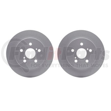 4002-76022 by DYNAMIC FRICTION COMPANY - Brake Rotors - GEOSPEC Coated