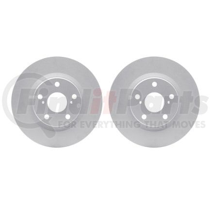 4002-76019 by DYNAMIC FRICTION COMPANY - Brake Rotors - GEOSPEC Coated