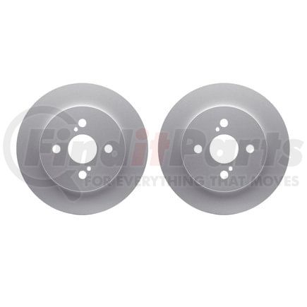 4002-76029 by DYNAMIC FRICTION COMPANY - Brake Rotors - GEOSPEC Coated