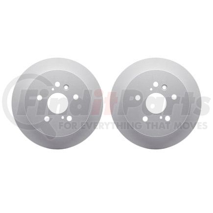 4002-76047 by DYNAMIC FRICTION COMPANY - Brake Rotors - GEOSPEC Coated