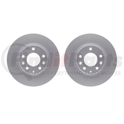 4002-80019 by DYNAMIC FRICTION COMPANY - Brake Rotors - GEOSPEC Coated