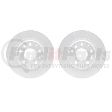 4002-80038 by DYNAMIC FRICTION COMPANY - Brake Rotors - GEOSPEC Coated