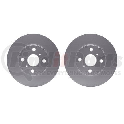 4002-91002 by DYNAMIC FRICTION COMPANY - Brake Rotors - GEOSPEC Coated