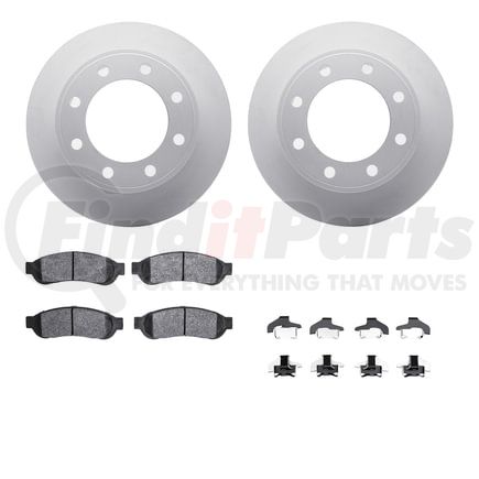 4212-99185 by DYNAMIC FRICTION COMPANY - GEOSPEC Coated Rotor- HD Brake Pad - Hardware