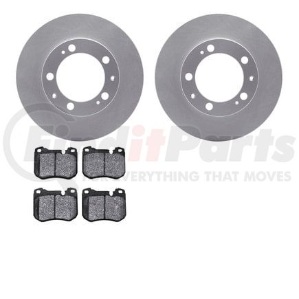 4502-02014 by DYNAMIC FRICTION COMPANY - GEOSPEC Rotors with 5000 Brake Pads