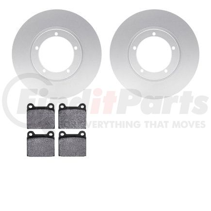 4502-02023 by DYNAMIC FRICTION COMPANY - GEOSPEC Rotors with 5000 Brake Pads