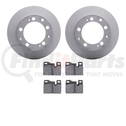 4502-02016 by DYNAMIC FRICTION COMPANY - GEOSPEC Rotors with 5000 Brake Pads