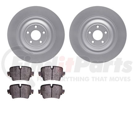 4502-20051 by DYNAMIC FRICTION COMPANY - GEOSPEC Rotors with 5000 Brake Pads