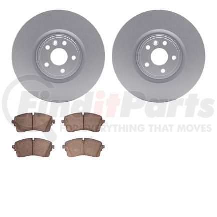 4502-20071 by DYNAMIC FRICTION COMPANY - GEOSPEC Rotors with 5000 Brake Pads