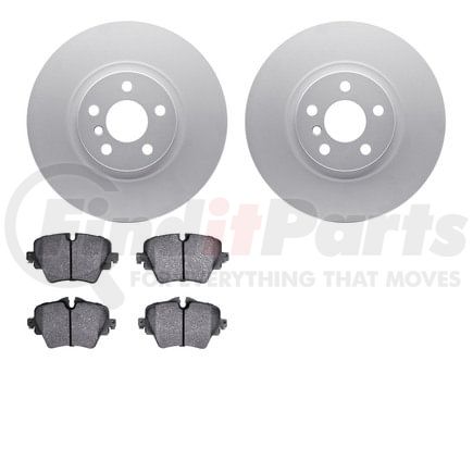 4502-31274 by DYNAMIC FRICTION COMPANY - GEOSPEC Rotors with 5000 Brake Pads