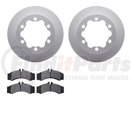 4502-40097 by DYNAMIC FRICTION COMPANY - GEOSPEC Rotors with 5000 Brake Pads