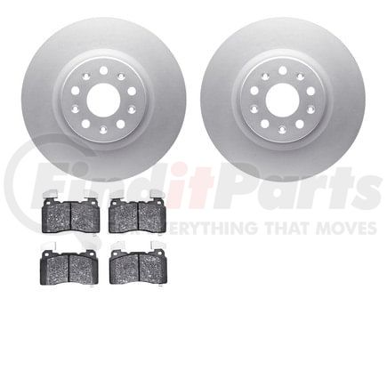 4502-46108 by DYNAMIC FRICTION COMPANY - GEOSPEC Rotors with 5000 Brake Pads