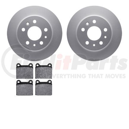 4502-63041 by DYNAMIC FRICTION COMPANY - GEOSPEC Rotors with 5000 Brake Pads