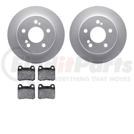 4502-63118 by DYNAMIC FRICTION COMPANY - GEOSPEC Rotors with 5000 Brake Pads