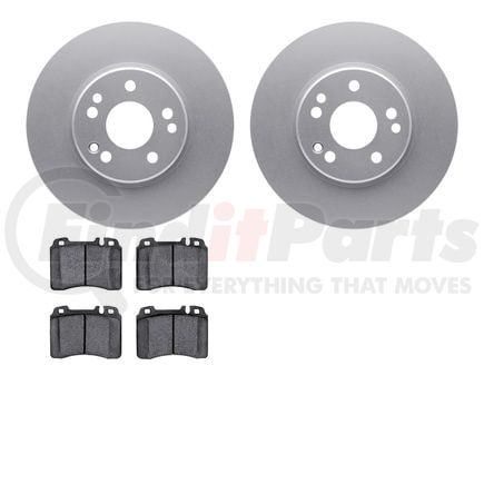 4502-63123 by DYNAMIC FRICTION COMPANY - GEOSPEC Rotors with 5000 Brake Pads