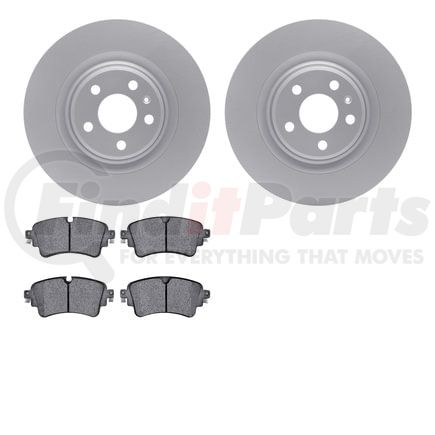 4502-73157 by DYNAMIC FRICTION COMPANY - GEOSPEC Rotors with 5000 Brake Pads