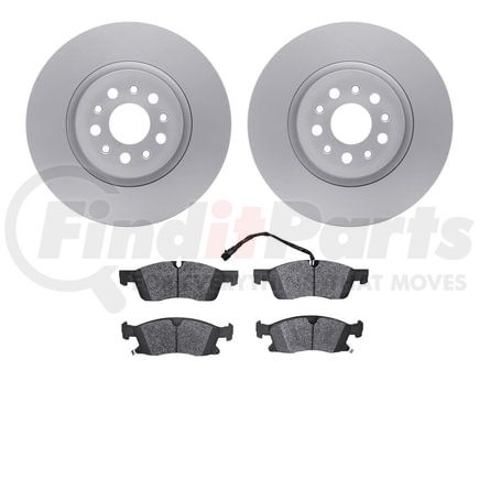 4502-79012 by DYNAMIC FRICTION COMPANY - GEOSPEC Rotors with 5000 Brake Pads