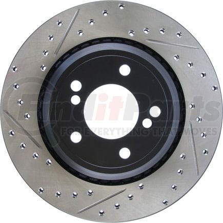127.34054CR by STOPTECH - StopTech Sport Cryo Drilled & Slotted Brake Rotor; Rear Right
