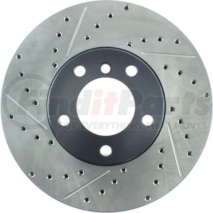 127.34055R by STOPTECH - StopTech Sport Drilled & Slotted Brake Rotor; Front Right