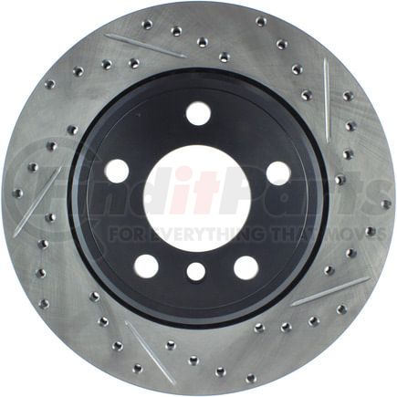 127.34061L by STOPTECH - StopTech Sport Drilled & Slotted Brake Rotor; Rear Left