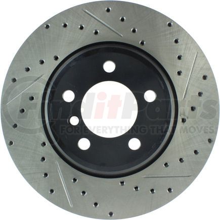 127.34064L by STOPTECH - StopTech Sport Drilled & Slotted Brake Rotor; Front Left