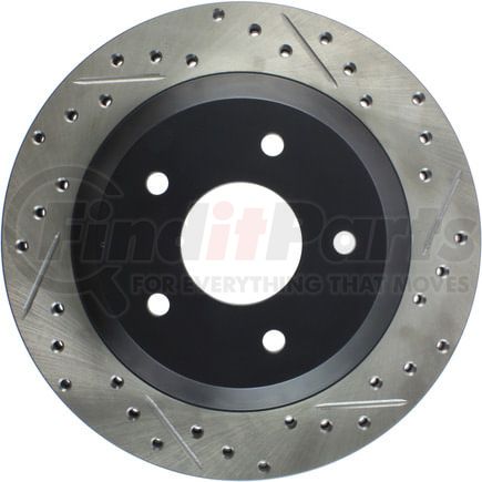 127.62040L by STOPTECH - StopTech Sport Drilled & Slotted Brake Rotor; Front Left