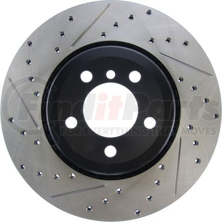 127.34065CR by STOPTECH - StopTech Sport Cryo Drilled & Slotted Brake Rotor; Rear Right