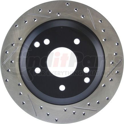 127.62041L by STOPTECH - StopTech Sport Drilled & Slotted Brake Rotor; Rear Left