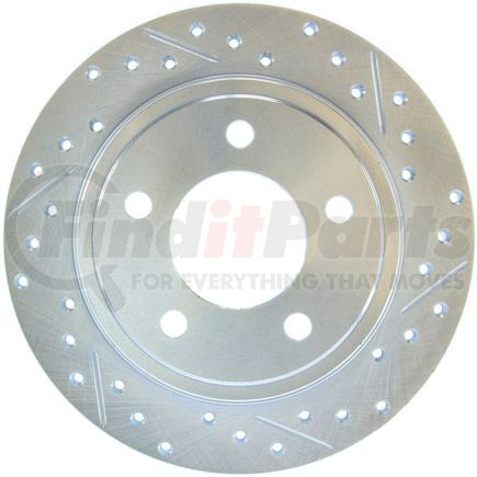 227.63035L by STOPTECH - StopTech Select Sport Drilled and Slotted Brake Rotor; Rear Left