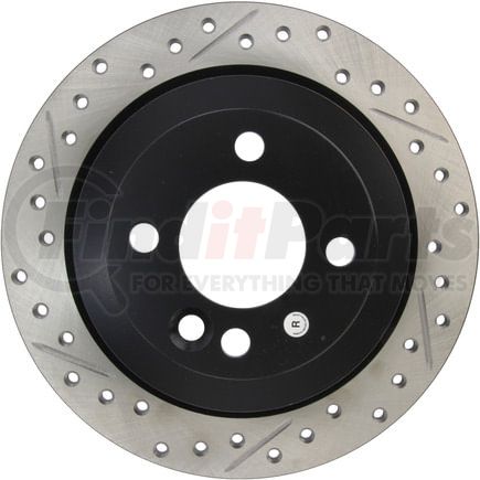 127.34066R by STOPTECH - StopTech Sport Drilled & Slotted Brake Rotor; Rear Right