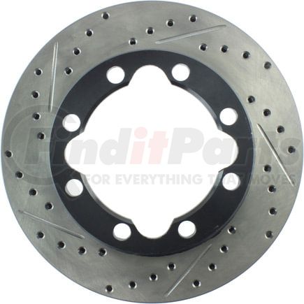 127.62042R by STOPTECH - Sport Drilled & Slotted Brake Rotor, Front Right