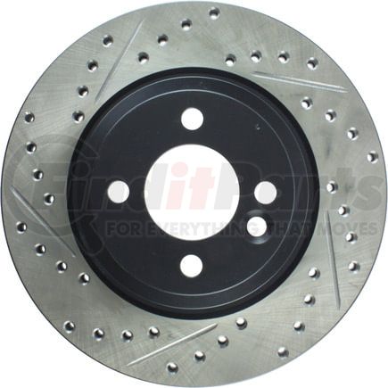 127.34067R by STOPTECH - StopTech Sport Drilled & Slotted Brake Rotor; Front Right