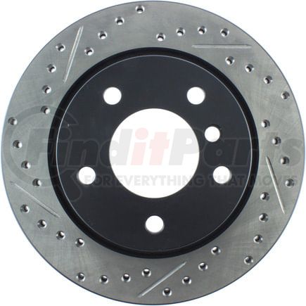 127.34069R by STOPTECH - StopTech Sport Drilled & Slotted Brake Rotor; Rear Right