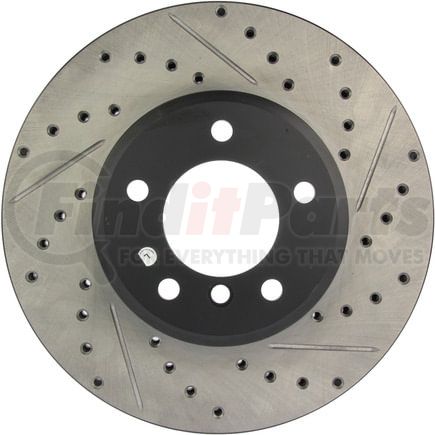 127.34070L by STOPTECH - StopTech Sport Drilled & Slotted Brake Rotor; Front Left