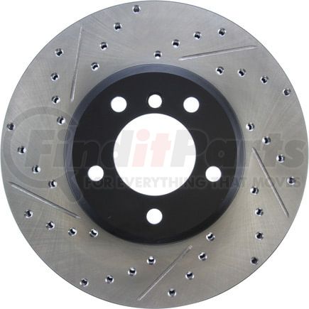 127.34070R by STOPTECH - StopTech Sport Drilled & Slotted Brake Rotor; Front Right