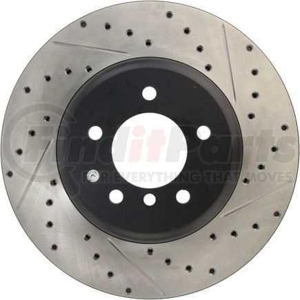 127.34071L by STOPTECH - StopTech Sport Drilled & Slotted Brake Rotor; Front Left