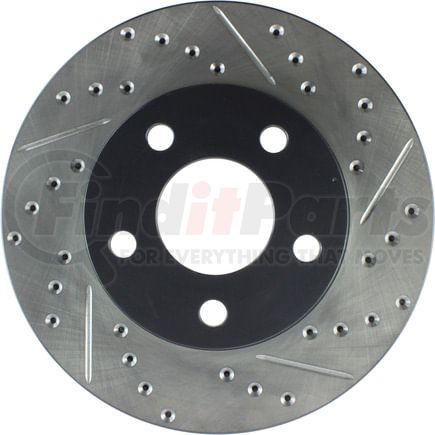 127.62050L by STOPTECH - StopTech Sport Drilled & Slotted Brake Rotor; Front Left