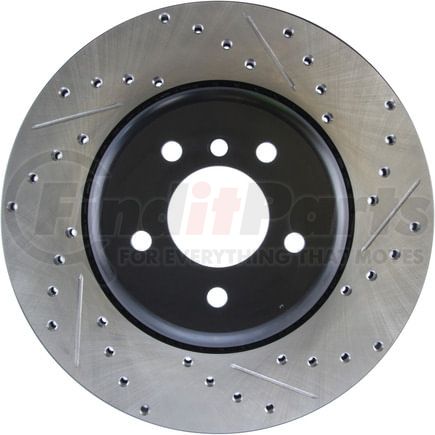 StopTech 127.34072L Disc Brake Rotor StopTech Sport Drilled & Slotted Brake Rotor; Rear Left