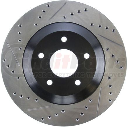 127.62060CR by STOPTECH - StopTech Sport Cryo Drilled & Slotted Brake Rotor; Front Right