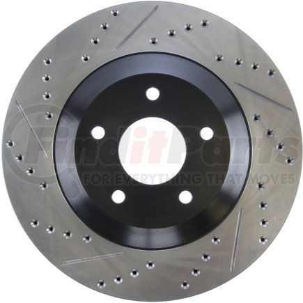 127.62060R by STOPTECH - StopTech Sport Drilled & Slotted Brake Rotor; Front Right