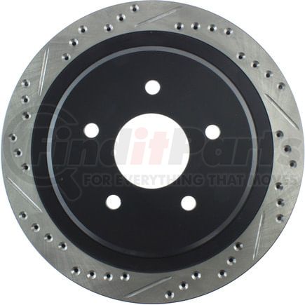 127.62062R by STOPTECH - StopTech Sport Drilled & Slotted Brake Rotor; Rear Right