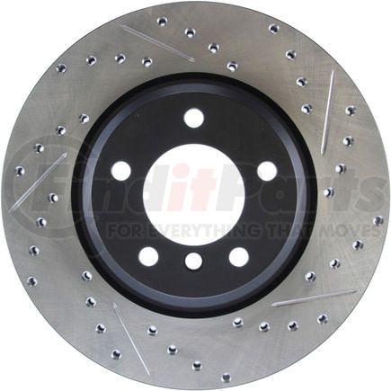 127.34079L by STOPTECH - StopTech Sport Drilled & Slotted Brake Rotor; Front Left
