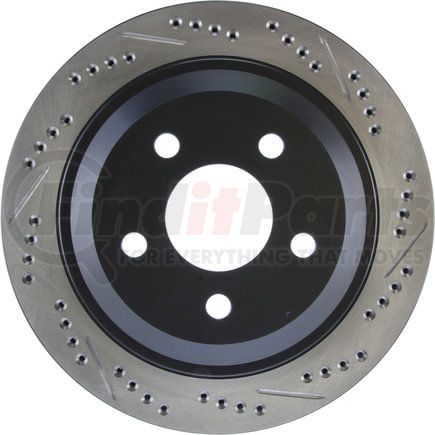 127.62065L by STOPTECH - StopTech Sport Drilled & Slotted Brake Rotor; Rear Left