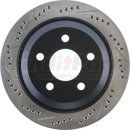 127.62065R by STOPTECH - StopTech Sport Drilled & Slotted Brake Rotor; Rear Right
