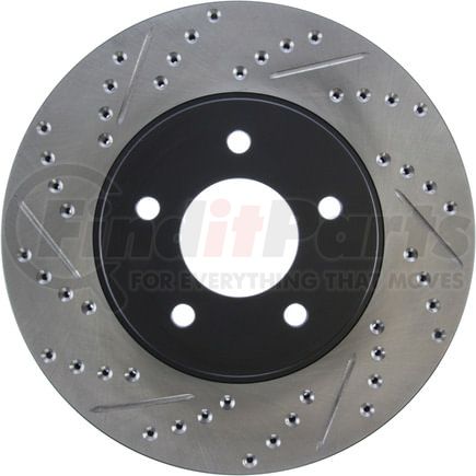 127.62068R by STOPTECH - StopTech Sport Drilled & Slotted Brake Rotor; Front Right