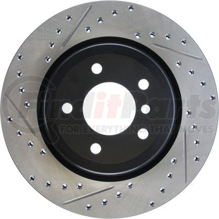 127.34080R by STOPTECH - StopTech Sport Drilled & Slotted Brake Rotor; Rear Right