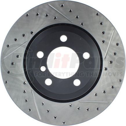 127.34086L by STOPTECH - StopTech Sport Drilled & Slotted Brake Rotor; Rear Left