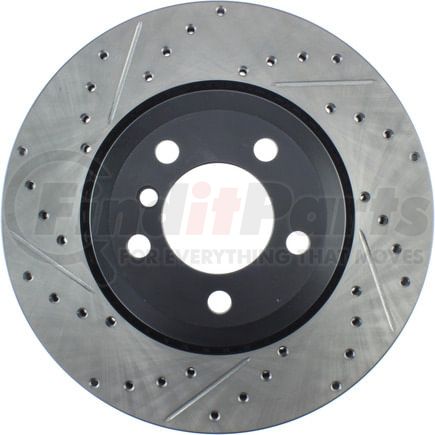 127.34086R by STOPTECH - StopTech Sport Drilled & Slotted Brake Rotor; Rear Right