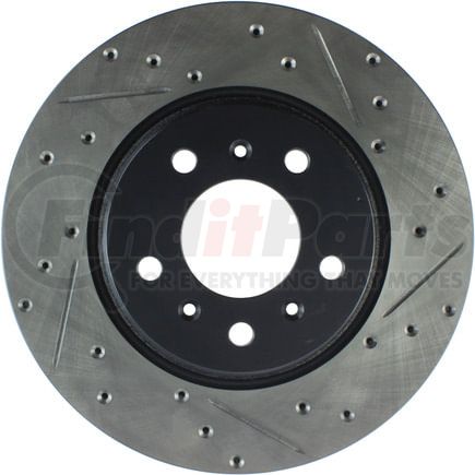 127.62073CL by STOPTECH - StopTech Sport Cryo Drilled & Slotted Brake Rotor; Front Left