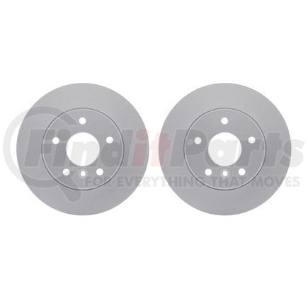 4002-11002 by DYNAMIC FRICTION COMPANY - Brake Rotors - GEOSPEC Coated